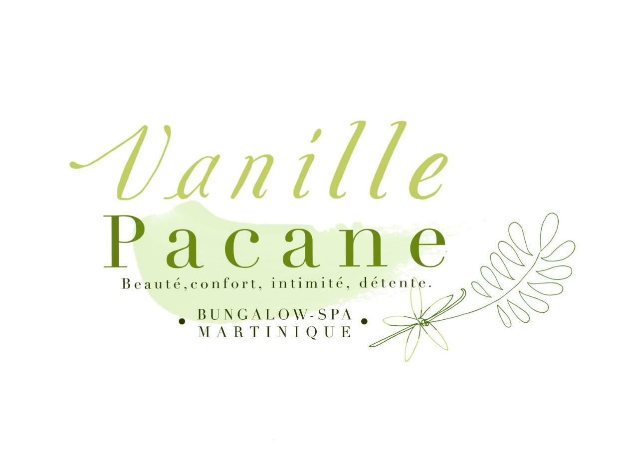 Bungalow Vanille Pacane - Vue Mer Avec Spa Prive Les Trois-Ilets Exteriör bild